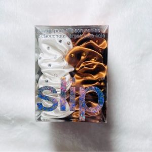 Slip STARDUST DUO LARGE SCRUNCHIES - NIB